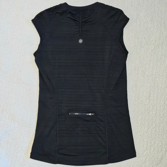 Athleta Pacifica UPF Black Sleeveless Tank - Picture 3 of 10